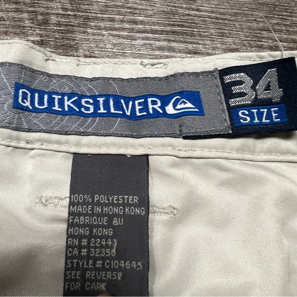 Quiksilver Swim Trunks Size 34 - Picture 6 of 7